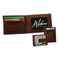 Wildlife Front Pocket Wallet w/ Buck or Trout Concho